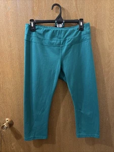 Capris atléticos de yoga verde para mujer The North Face-talla L- - Imagen 1 de 4