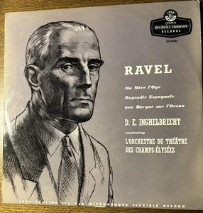 Ravel: Ma Mere L'Oye-Orch Du Theatre des Champs-Inghelbrecht UK London LP NM - Picture 1 of 3