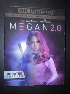 M3GAN 2.0 (Megan 2.0) [4K UHD + Blu-ray] With Slipcover Like New No Digital - Imagen 1 de 16