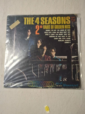 The 4 Seasons "2nd Vault Of Golden Hits" 1966  LP,  - Image 1 of 4