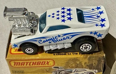 1982 Matchbox Lesney Superfast No 26D Космический Блюз L Коробка - Изображение 1 из 4