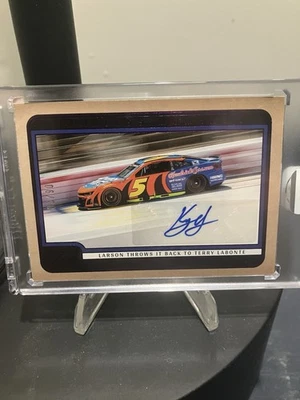 2025 Panini Turn Four Kyle Larson Auto /20 - Image 1 of 3