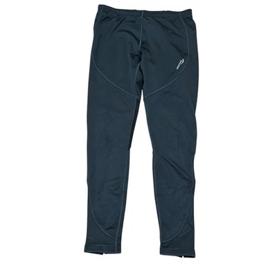 Saucony Mujer Negro Pantalones Activos Correr Leggings Cremallera Tobillo Pull On M Foto 1 de 4