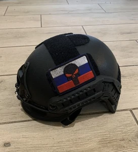 Combat Helmet Of The Occupier (RF) War In Ukraine - Picture 1 of 6