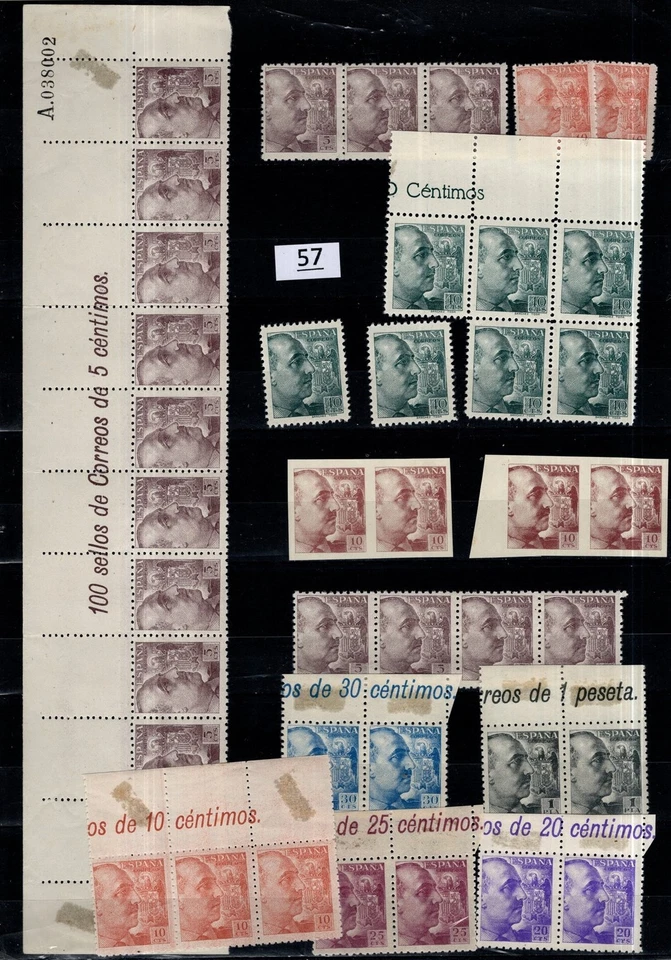 / ESPAÑA - MNH - DEFINITIVOS Foto 1 de 1