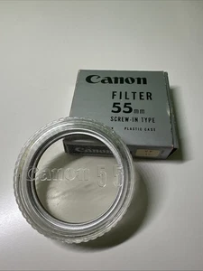 CANON 55MM Filter UV 1x Silver - Picture 1 of 4