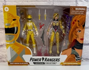 *NUOVO* 2019 Power Rangers Collezione Lightining Giallo Scorpiona Ranger - Foto 1 di 6
