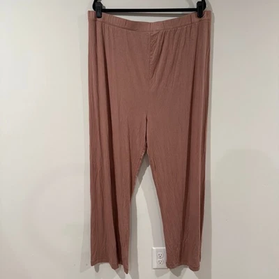 SKIMS Soft Straight Leg Pajama Lounge Pants Blush Pink Size 2XL NEW - Image 1 of 4