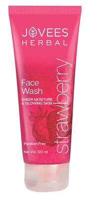 Jovees Herbal Strawberry Face Wash, 120 ml - Image 1 of 4