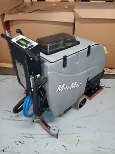 Tomcat Minimag 20E 20" floor scrubber with NEW batteries and FREE shipping! - Picture 1 of 2