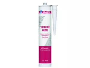 Krautol Strukturacryl weiß 310ml - Strukturpaste Acrylmasse Versiegelung - Bild 1 von 1