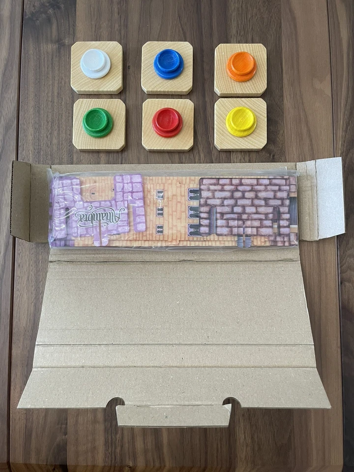 Mega Caja Torre Acrílica y Fuentes de Madera Alhambra Edición Limitada Diseñador Foto 1 de 1