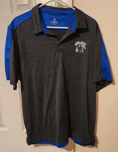 TOP OF THE WORLD UNIVERSITY OF KENTUCKY SIZE EXTRA LARGE DARK GRAY POLO - Picture 1 of 3