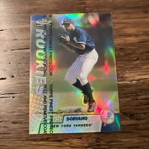 Alfonso Soriano 1999 Finest Refractor RC ROOKIE 500 - Picture 1 of 3