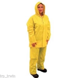 ONGUARD 72521 Traje ahorrativo impermeable de PVC de una sola capa de 2 piezas con capucha adjunta, - Imagen 1 de 1