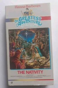 Hanna Barbara The Greatest Adventure Nativity VHS Vincent Price Helen Hunt - Foto 1 di 4