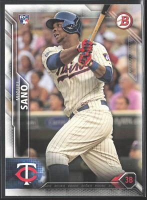 2016 Bowman #140 Miguel Sano Rookie Minnesota Twins - Image 1 of 2