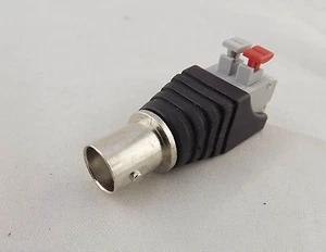 10 BNC Female Push-in Type Spring Screwless Terminal Quick Connector CCTV Camera - Picture 1 of 6