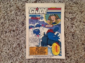 GI Joe Hasbro Marvel Mini Comic 1992 Mountain O' Trouble - Picture 1 of 2