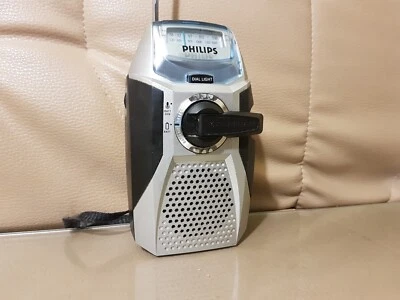 Philips AE 1000 travel radio Reiseradio manuelle Aufladbar self powered - Bild 1 von 3