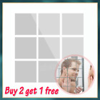 3d Mirror Tiles Wall Stickers Self Adhesive Square Decor Stick On Art Home Uk