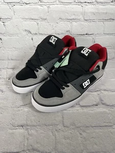 DC Pure Mid ADYS400082-BYR Mens Gray Suede Skate Inspired Sneakers Shoes 13 - Picture 1 of 10