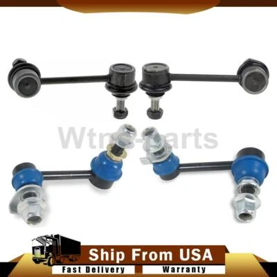 Kit de eslabones de barra estabilizadora delantera trasera Mevotech Supreme 4 piezas para Nissan 350Z 2004-2009 Foto 1 de 4