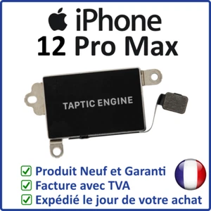 IPHONE 12 PRO MAX - MODULE VIBREUR INTERNE ORIGINAL TAPTIC ENGINE VIBRATION - Photo 1 sur 2