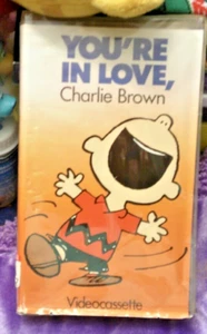 YOU'RE IN LOVE CHARLIE BROWN VHS FREE SHIPPING - Picture 1 of 1