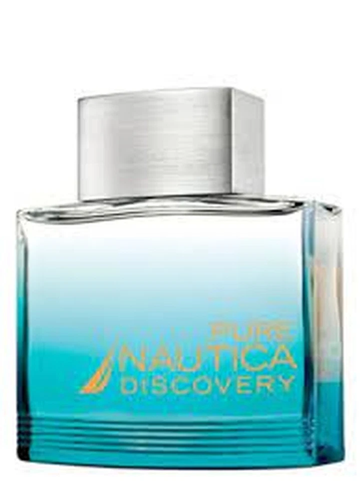 PURE NAUTICA DISCOVERY EDT SPRAY PARA HOMBRES - 1,7 OZ/50 ML - SIN CAJA CON TAPA - RARO Foto 1 de 1
