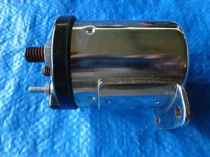 SOLENOIDE DE ARRANQUE CROMADO MODELOS HARLEY DAVIDSON 1965-1979 FL, FX, XL 71469-65 - Imagen 1 de 6