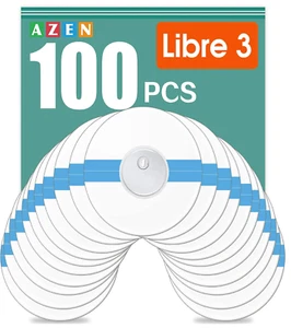 100 pc Dexcom Adhesive Waterproof Patches Transparent Premium Overpatch Flexible - Picture 1 of 6