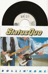 STATUS QUO ROLLIN' HOME ORIGINAL SINGLE FROM NETHERLANDS, MINT - Picture 1 of 2