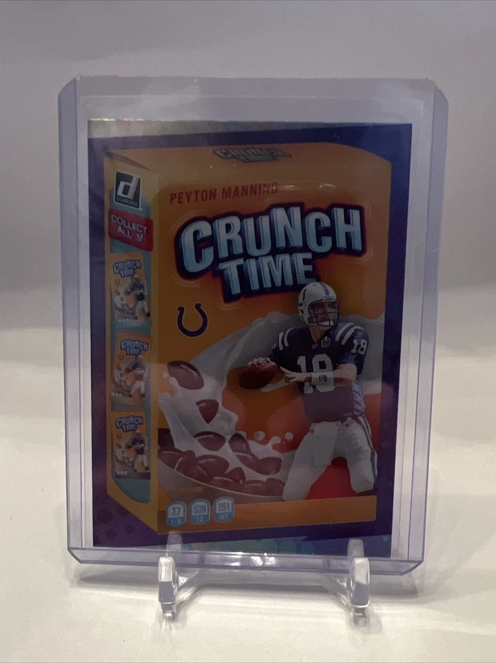 Peyton Manning 2022 Donruss Crunch Time CT-8 Colts SSP - Image 1 of 2