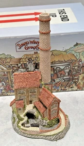 David Winter Figur Dekor The Midlands Collection Derbyshire Mill Cottage 1987 - Bild 1 von 9