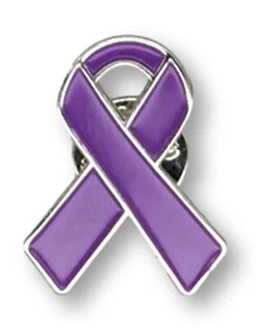 1 Anstecknadel für Bauchspeicheldrüsenkrebs - langlebig gemacht - Bild 1 von 3
