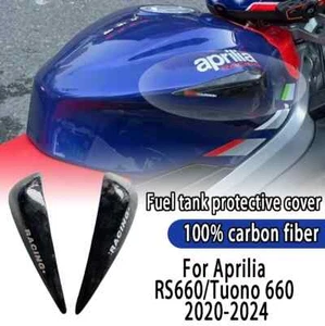 Cubierta protectora del tanque de combustible de fibra de carbono para Aprilia RS660/Tuono 660 2020-2024 - Imagen 1 de 14