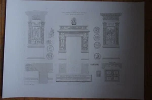 Rossini 1836 Restauro Arco Settimio Severo Rome Architecture Roman Art Forum - Picture 1 of 3