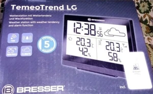 Bresser TemeoTrend LG Weather Station with Outdoor Sensor New Boxed Unused - Picture 1 of 4