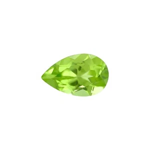 Natural Peridot 8x5mm Pear Cut 0.9-1.0ct Green Calibrated Gem Jewellery Supply - Picture 1 of 3