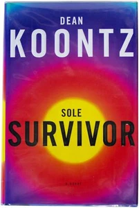 DEAN KOONTZ Sole Survivor SIGNED 1ST EDITION Plane Crash Conspiracy Thriller '97 - Picture 1 of 6