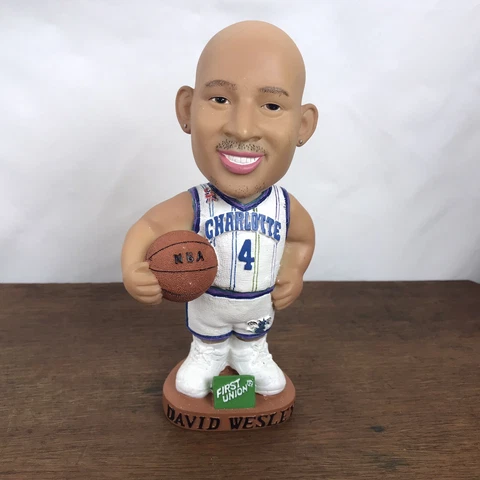 David Wesley NBA Charlottle Bobcats Bobblehead HD17 Cover