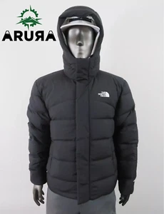 NWT Mens The North Face Baltic Hoodie Insulated 600-Down Puffer Jacket - Black - Picture 1 of 15