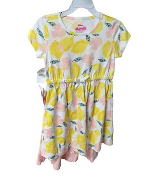 Disney Minnie Mouse Girls  2-pack  Dresses  Size 6 - Yellow Pink - Image 1 of 2