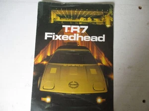 Triumph TR7 Fixedhead Brochure c.1980 - Picture 1 of 5