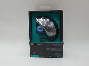 Logitech M570 Wireless Trackball Mouse – Ergonomic Design NEW SEALED - Picture 1 of 3