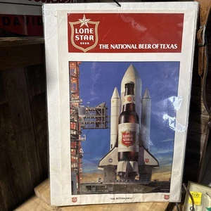 cerveza estrella solitaria la cerveza nacional de texas el cartel retornable - Imagen 1 de 7