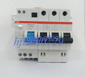 1pc New ABB Circuit Breaker Leakage Protector Switch GSH203-C16 3P16A 380V - Picture 1 of 4