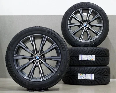 Original BMW X5 G05 X6 G06 20 Zoll Winterreifen Winterräder M740 DOT24 NEU:! - Bild 1 von 4