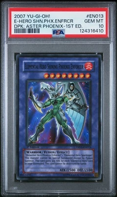 2007 YU-GI-OH! DUELIST PACK: ELEMENTAL HERO SHINING PHOENIX ENFORCER PSA 10 - Image 1 of 2